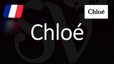 how do we pronounce chloe.